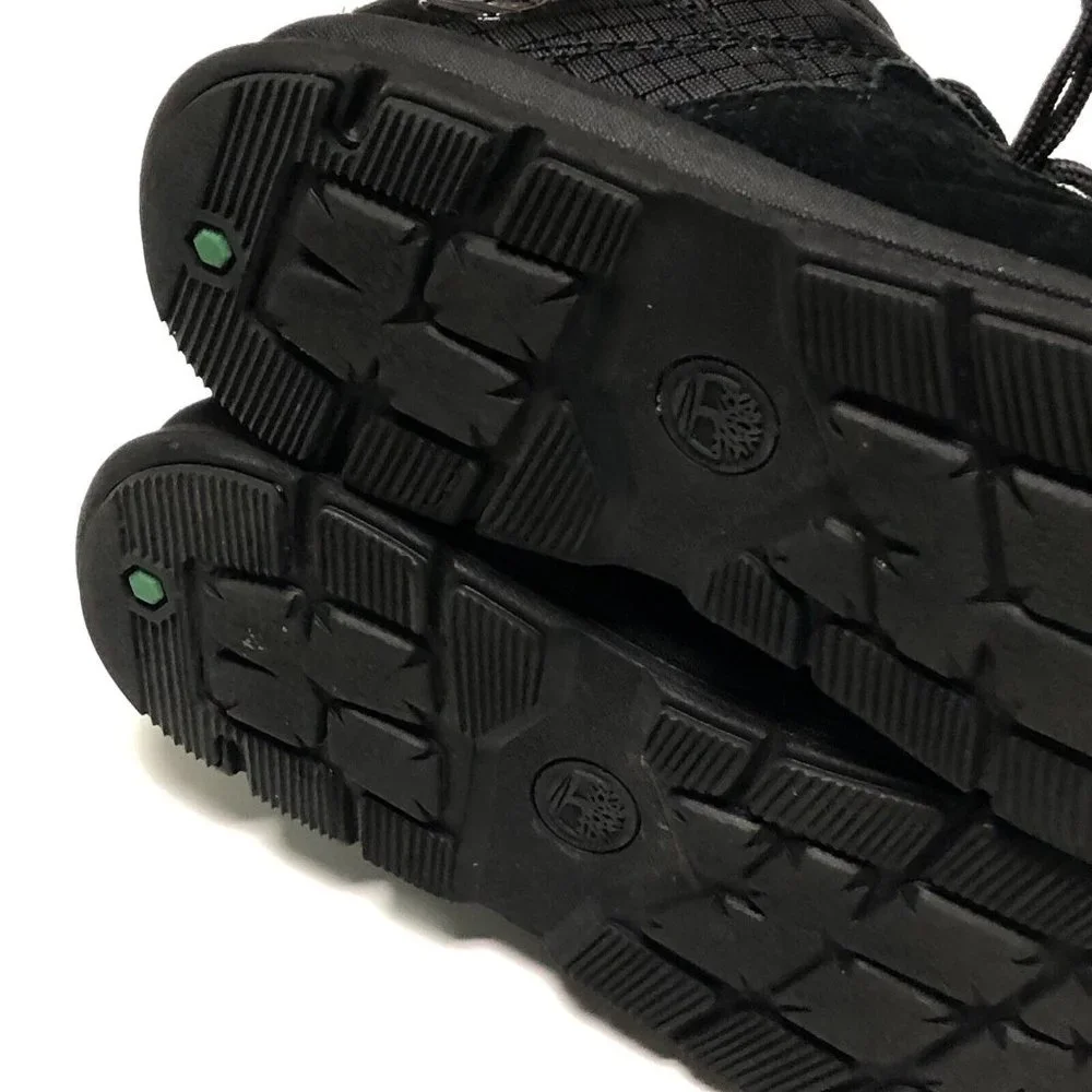 Timberland Little Kids GT Rally Mid Hiker Boots‎ Black Suede Size 1 M